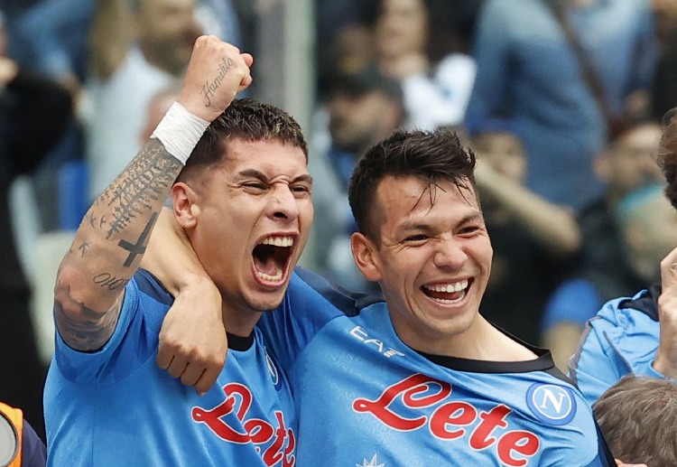 Napoli have secured their spot in the Champions League with 79 points in Serie A table
