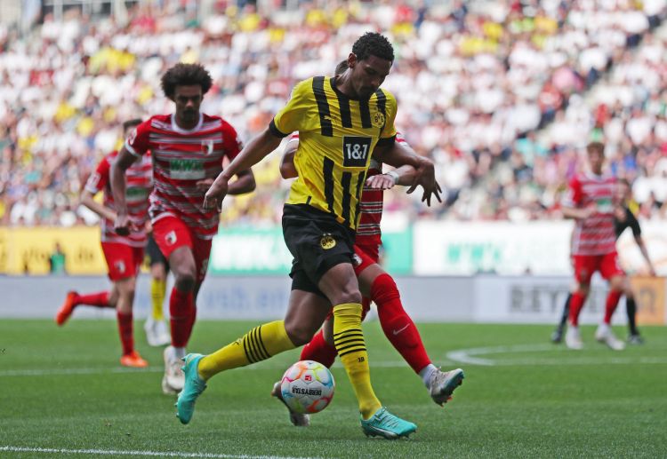 Sebastien Haller bagged a brace in Borussia Dortmund's last Bundesliga match
