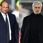 Massimiliano Allegri of Juventus will aim to win and gain points when they host Jose Mourinho of AS Roma in Serie A